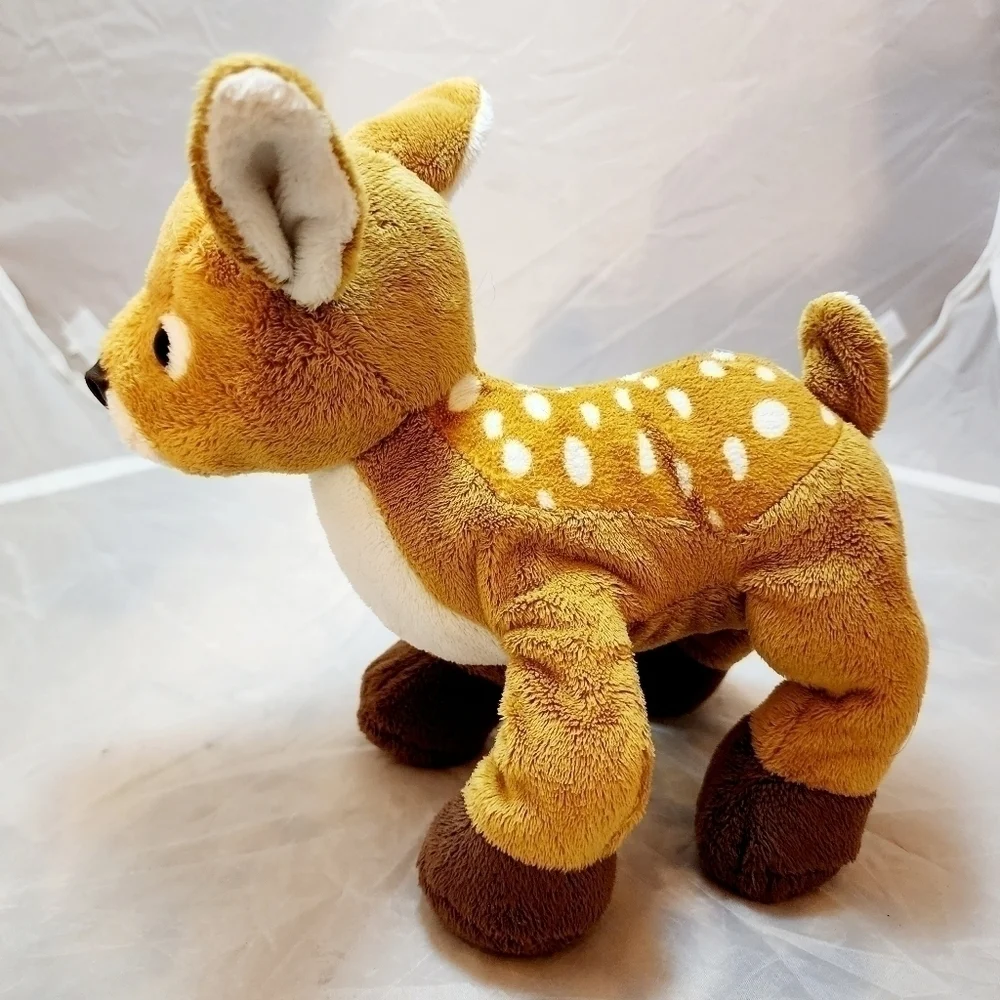 Ganz Webkins Baby Deer Spotted Brown Fawn Plush Stuffed Animal No Code Soft Toy